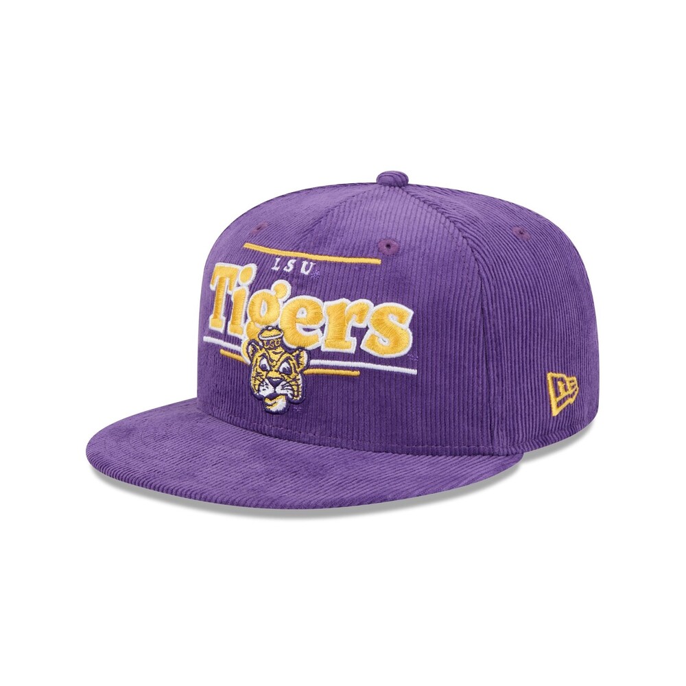 LSU Tigers College Vault Throwback Display 9FIFTY Snapback Hat - One Size